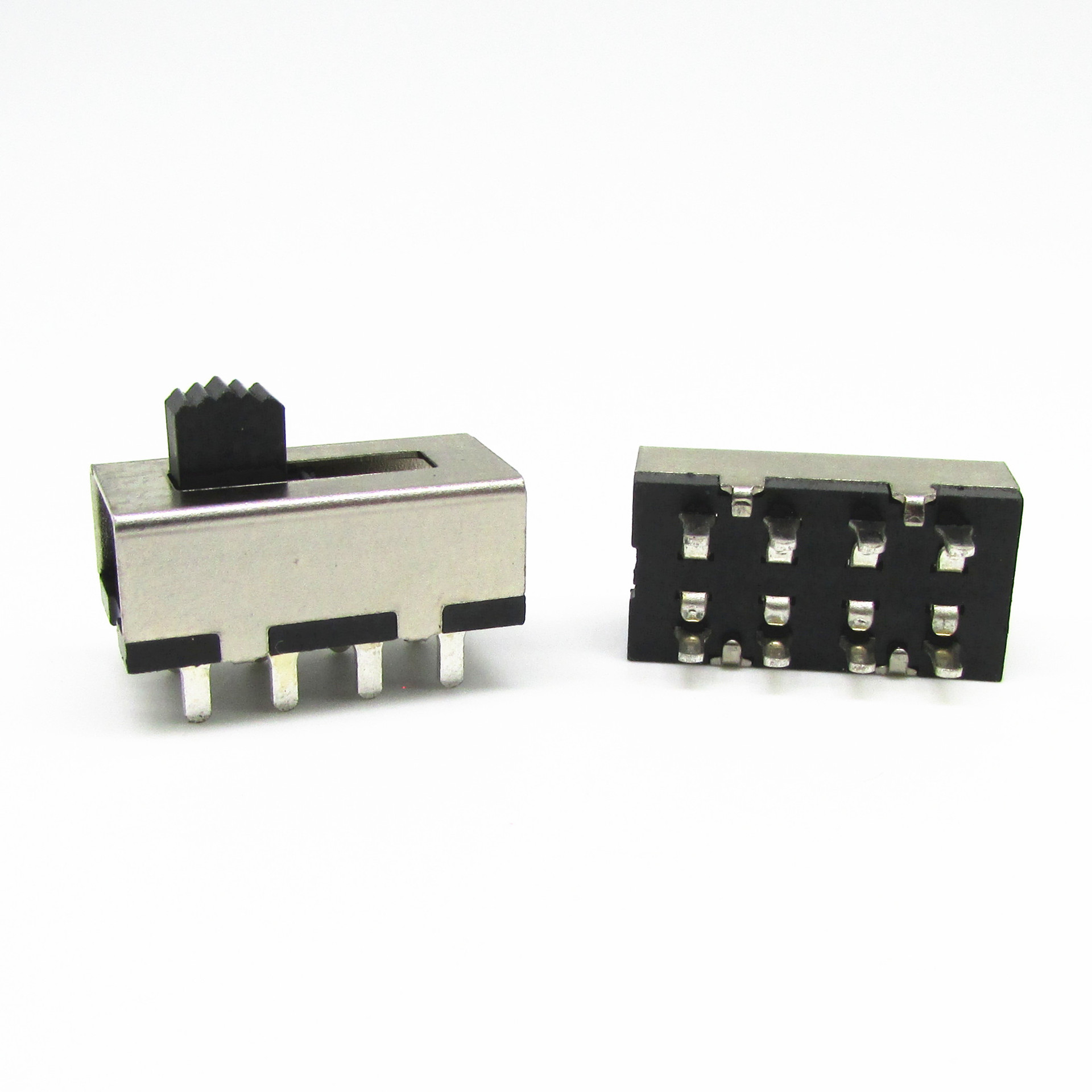 HAOSWITCH vertical HT270 toggle switch, high-power power transfer switch, 3-position 8-pin fluctuation switch Item Picture