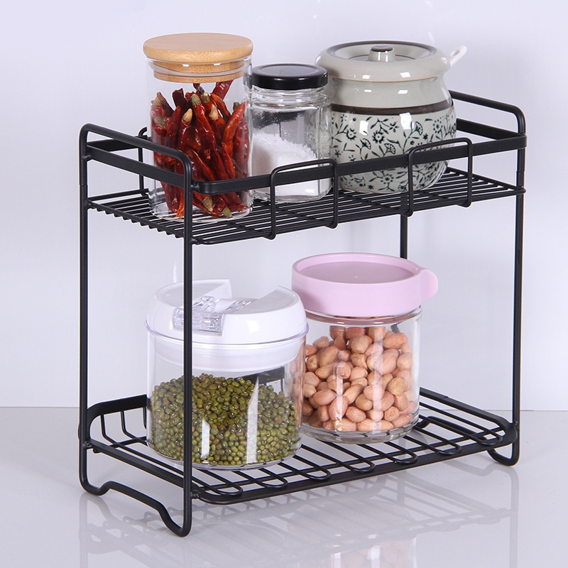 Creative ironwork metal bathroom shelving unit