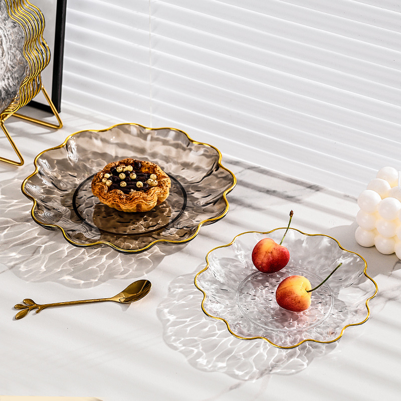 Fruit Tray Living Room Home Tea Table Multi-Layer Afternoon Tea Heart Cake Plate Dessert Front Desk Display Shelf Light Luxury Application Scenario