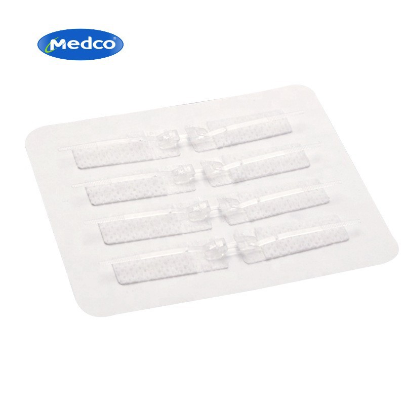Cross-border medical seamless adhesive tape, tensioning and reducing adhesive tape, cesarean section scar hyperplasia inhibition chain band-aid