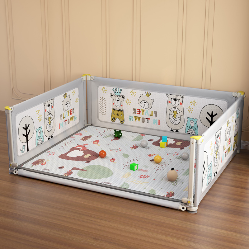 Children's play fence Boys and girls baby crawling learning fence indoor home playpen baby fence wholesale details Picture