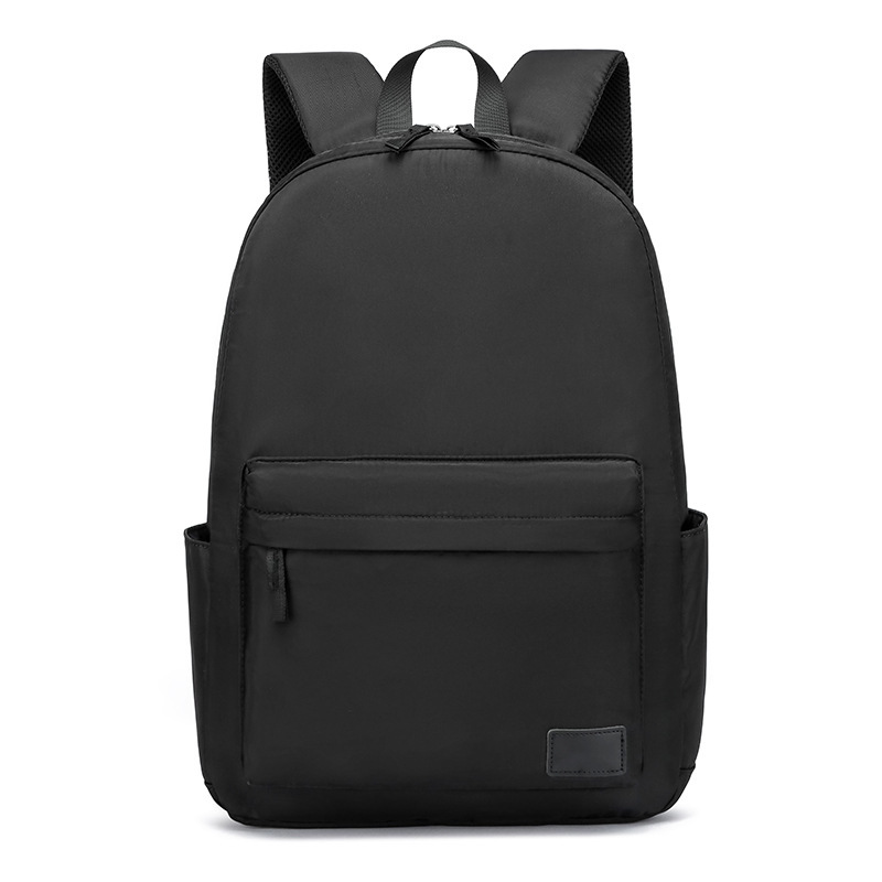 Cross-border simple backpack, large-capacity casual student schoolbag, short-distance business trip bag, waterproof women's backpack Application Scenario