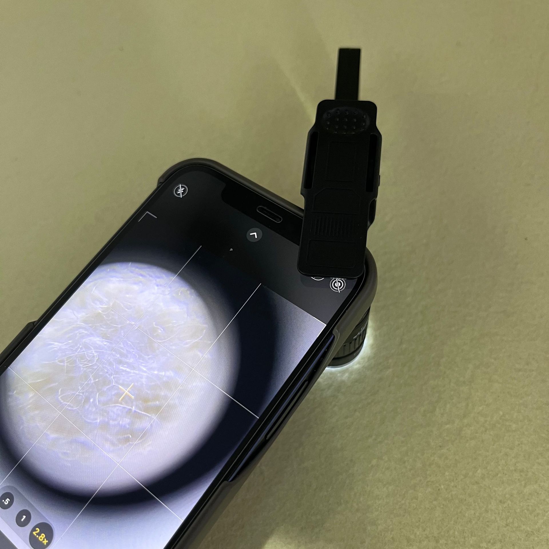 The new cross-border best-selling professional model comes with four types of adjustable magnification microscope and magnifying glass in one Specification image