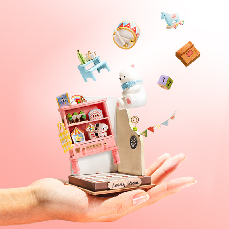 若来diy小/创意食玩模型细节图