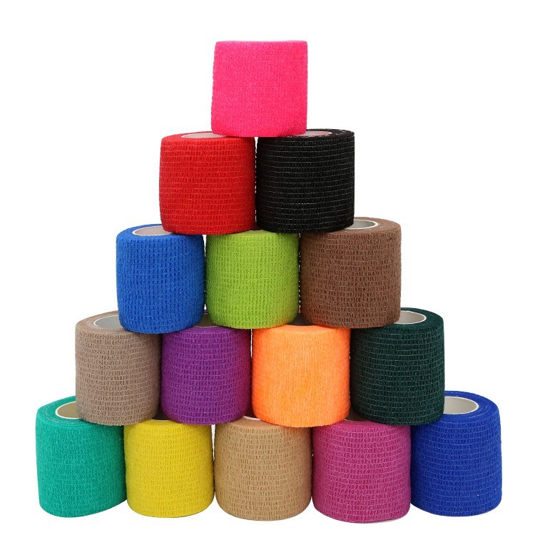 Elastic bandages, finger protection bandages, non-woven fabric self-adhesive bandages, sports finger elastic bandages are in stock and available for direct shipment Item Picture