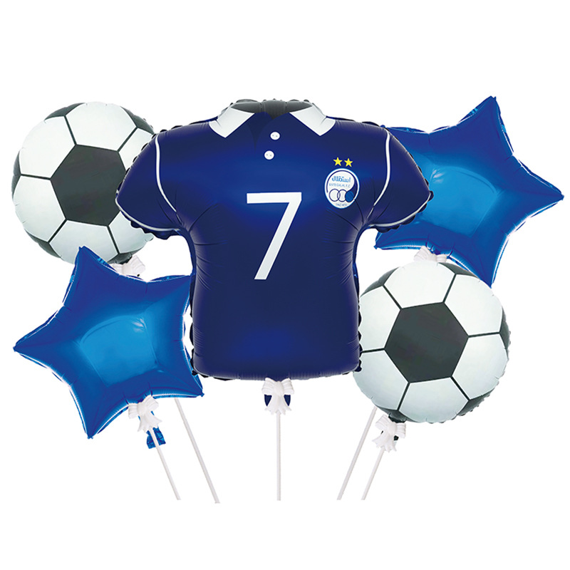 World Cup football jerseys balloon kit Football team kit aluminum film balloon party decoration supplies in stock