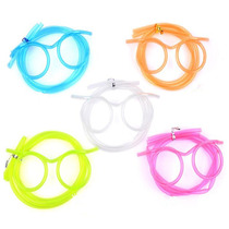 Children's glasses straw Eye straw