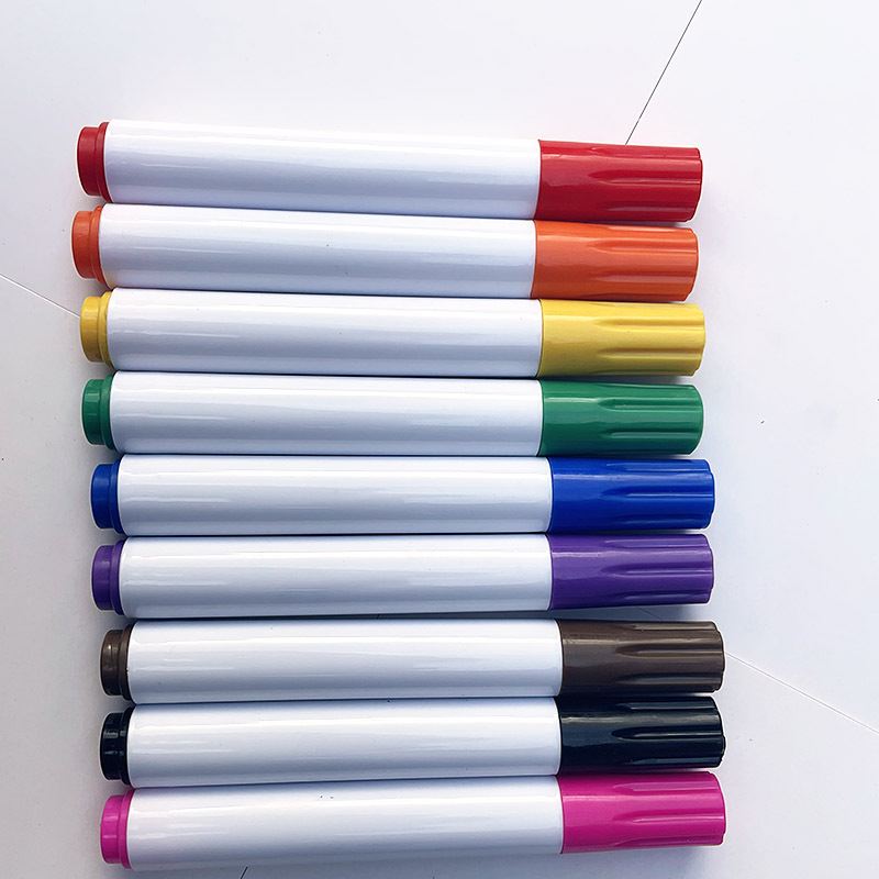 The manufacturer's best-selling non-washable textile fabric pens, water-soluble pens, fabric marker pens, T-shirt graffiti fabric pens Specification image