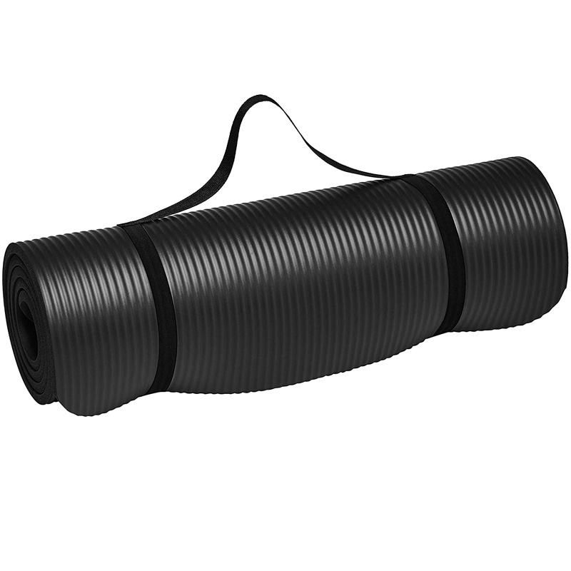 Yoga Mat Nbr Thickened And Widened Kneeling Mat Amazon Nbr Rubber Eco-Friendly Mat Wholesale Meditation Yoga Mat details Picture