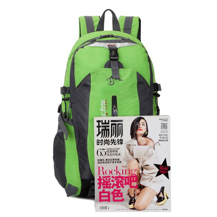 40L new outdoor hiking bag for men and women, nylon cycling backpack, large capacity for sports and leisure, travel batch details Picture