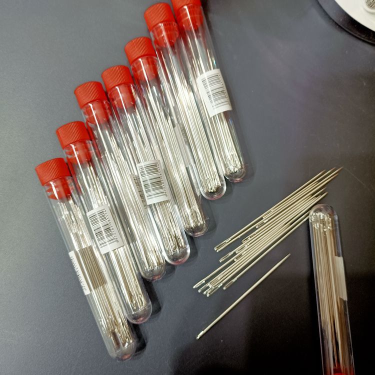 Barrel needle set, large tube needle, big eye sewing needle, garment sewing needle, household large needle special set, 1 yuan, street stall goods Specification image