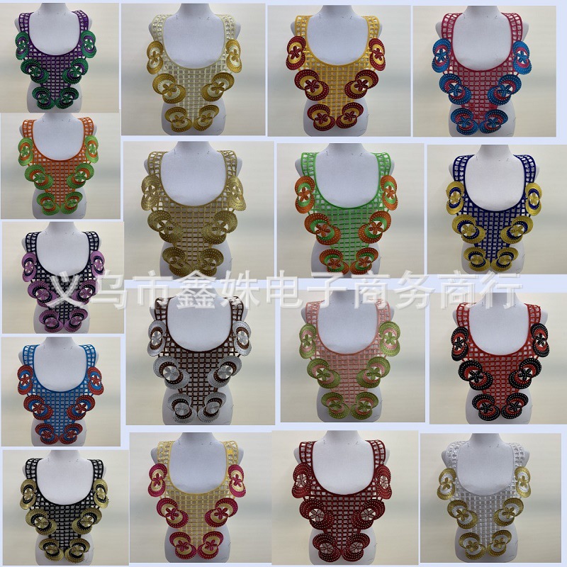 Multi-color large-sized DIY self-adhesive ironing clothing accessories for export, stage dress decoration
