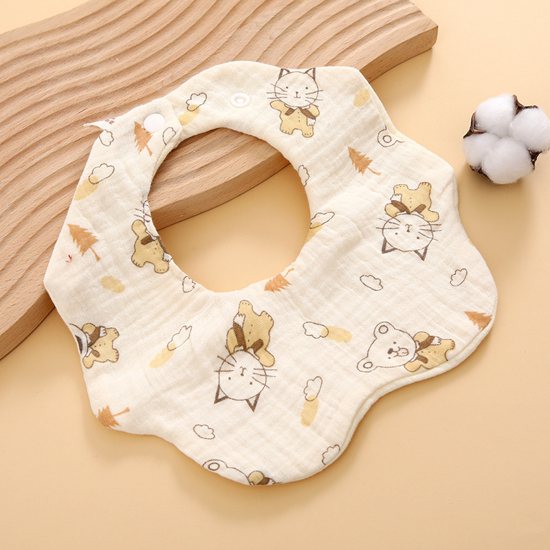 围嘴围兜/口水巾实物图