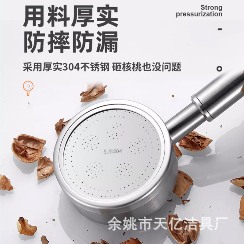304 stainless steel pressurized shower head, household bathroom, rain shower, super pressurized showerhead Application Scenario