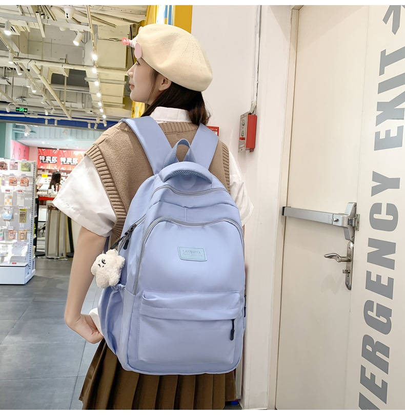 书包女初中女生2025新款大容量小学生中学生高中生背包学生双肩包详情16