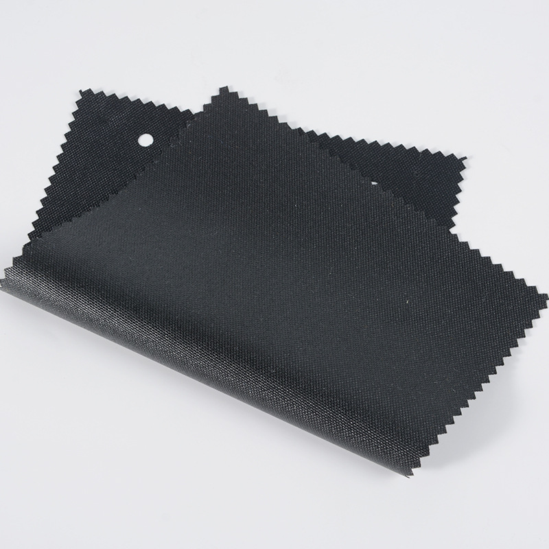 Stock Black 600*600*76 Recycled Fabric Rpet Fabric All Polyester Oxford Cloth Bag Tent Fabric details Picture