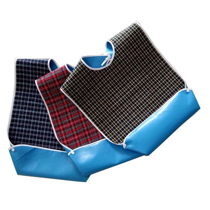 C Best-selling elderly bibs, adult large bibs, waterproof and dirt-resistant care for the elderly, dining saliva towels and protective covers Item Picture