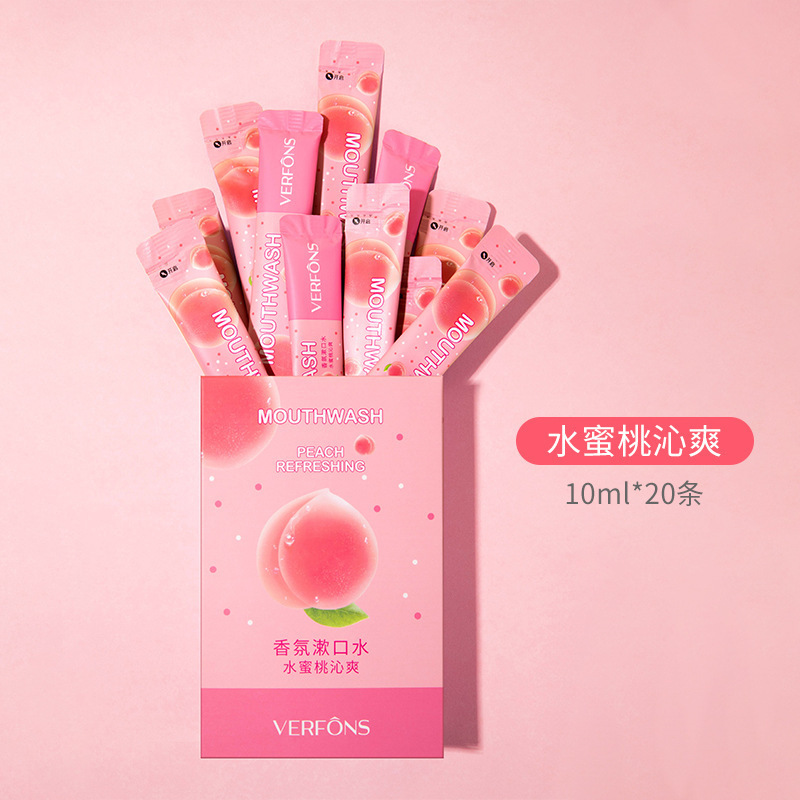 清新口气漱口产品图