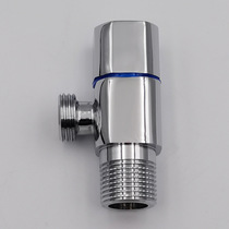 Foreign trade round square Angle valve copper body alloy handwheel toilet water stop valve hot and cold water inlet and outlet valve water heater valve