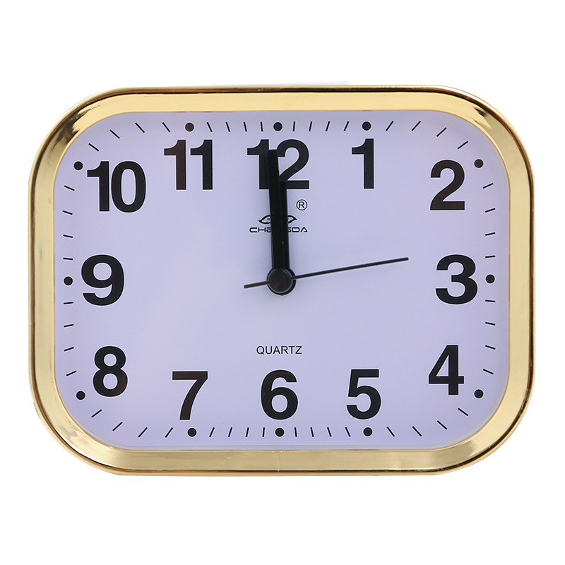 Simple alarm clock for home use, large character clock for the elderly, special desk clock for students, alarm clock for bedside, living room and bedroom Item Picture