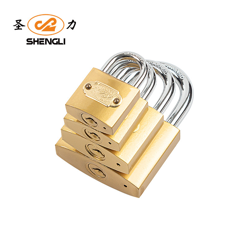 Shengli Factory wholesals copper-like padlock cores, which can be customized for export. Door locks, cabinet locks and anti-theft locks can be made through and open Item Picture