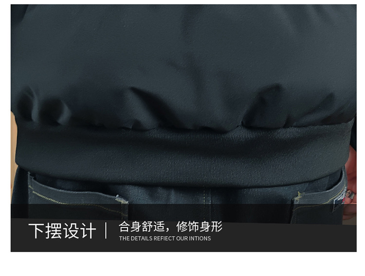 The brand men's down jacket is thickened, warm, casual, with a stand-up collar and a slimming, cold-proof casual coat trend for autumn and winter pic 28
