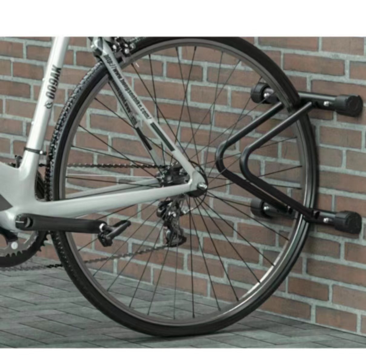 Adjustable Bicycle Parking Rack Fixed Parking Rack Suitable For 20-29 Inches Of Various Types Of Bicycle Parking, Specification drawing