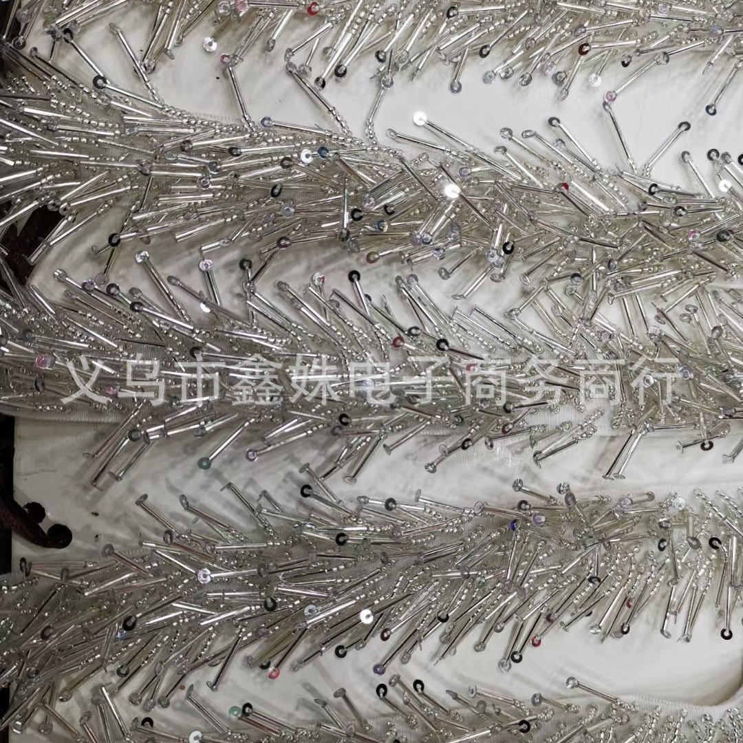 DIY stage costume accessories and accessories with three or six rows of flower tassels and long tassels Item Picture