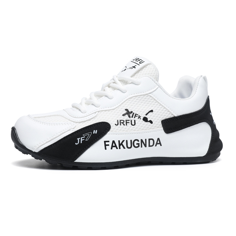 男鞋/男鞋男士夏季潮流/男士凉鞋/男士鞋/劳保鞋白底实物图