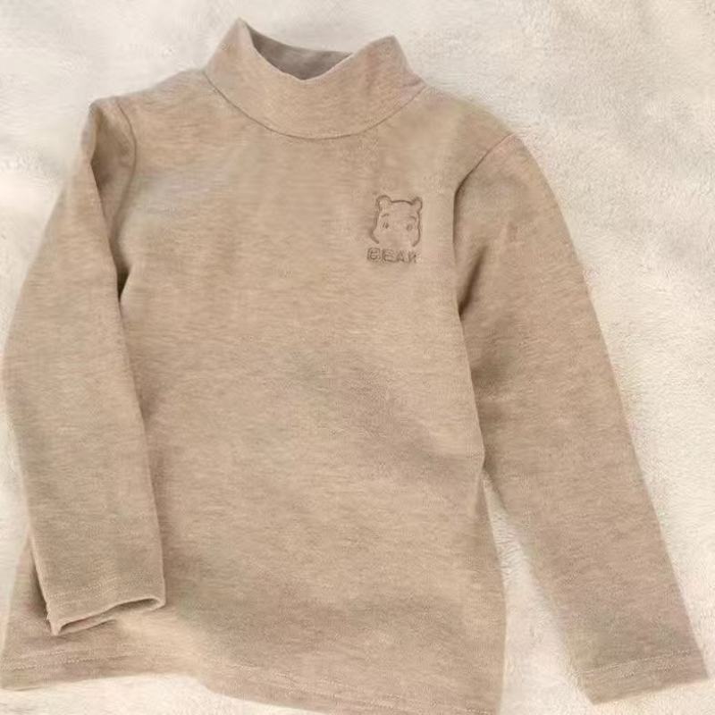 Niños en XiaoTong media de camisas, QiuDong Gao Ling calor a una bebé casaca niñas camisetas de manga larga details Picture