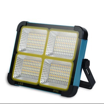 Source Manufacturers Cross-Border Solar Charging Floodlight Outdoor Emergency Lights Portable Camping Lights Night Market Lights Stall Lights Item Picture