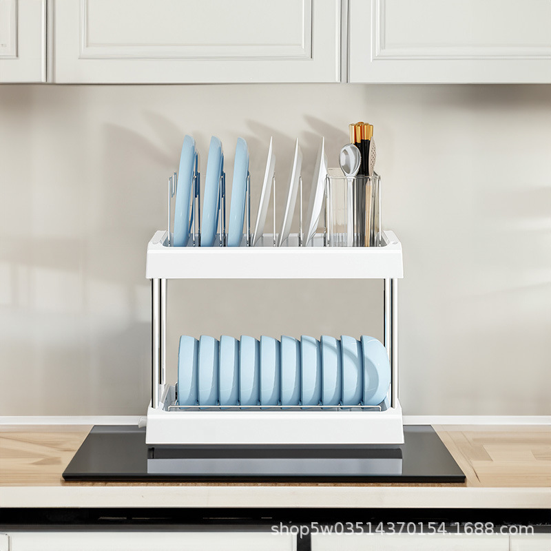Storage box, tableware box, bowl cabinet, shelf, kitchen bowl and plate storage rack, plate draining bowl rack, bowl and chopsticks