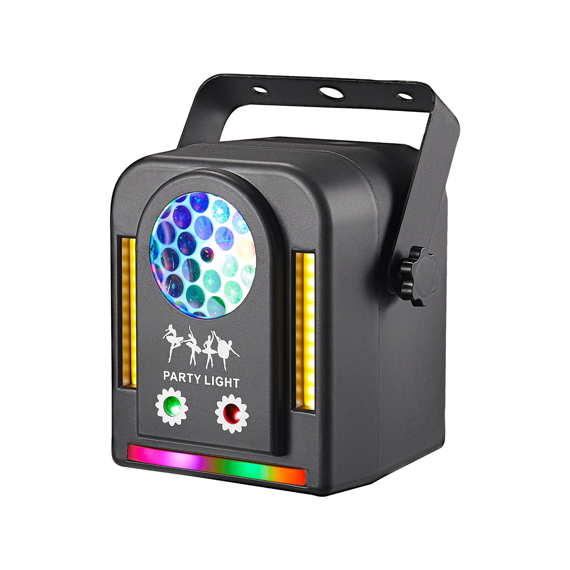 Little Elf four-in-one flashing stage lighting, disco atmosphere lighting, stage KTV music home Specification drawing