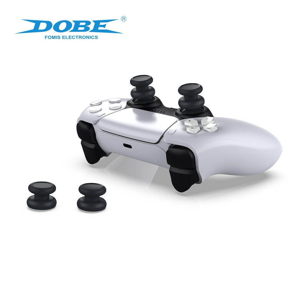 Factory direct sales, cross-border foreign trade, high-quality game console accessories, PS5 wireless controller joystick cap, sweat-proof and anti-slip design, TP5 controller protection accessories, DOBE products, factory direct sales Application Scenario