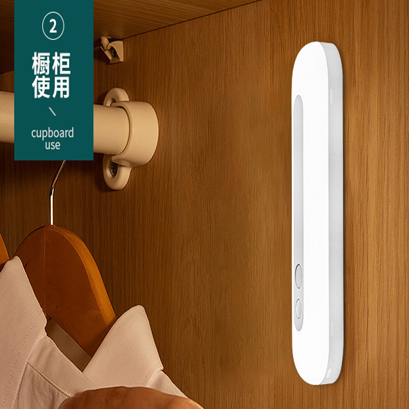 Touch variable light cabinet sensor light, smart bedside human body sensor led light, corridor wardrobe light, sensor night light details Picture