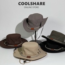 Camping Outdoor Adventure Fish cap quick dry bucket hats