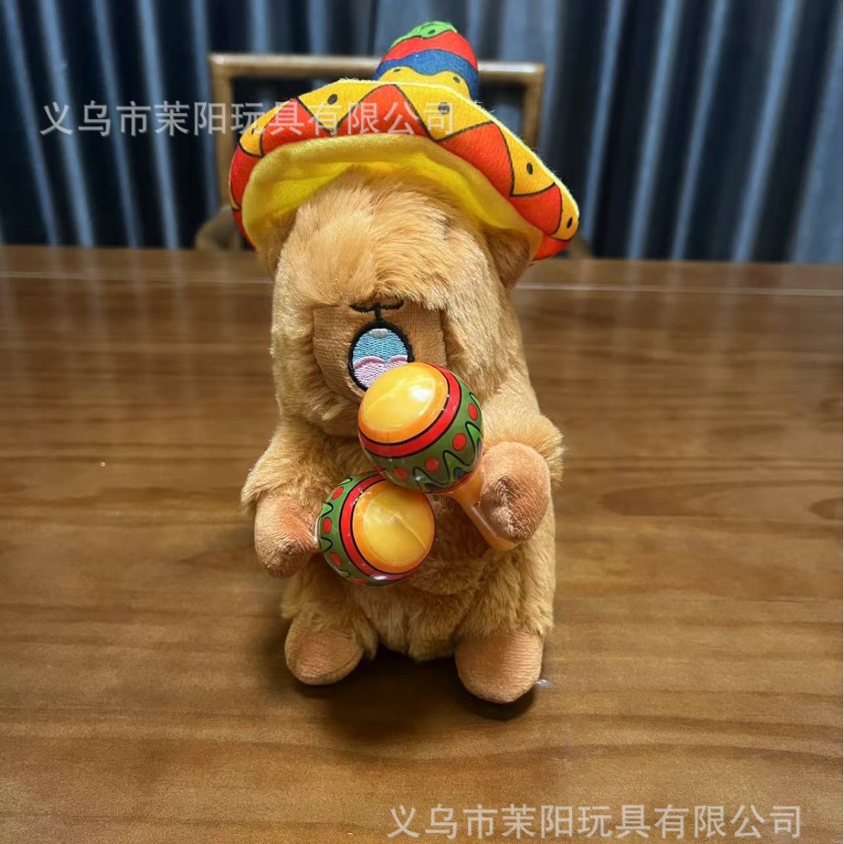 Cross-border new singing Capybara capybara plush toy, electric dancing and recording, birthday gift for girls Application Scenario