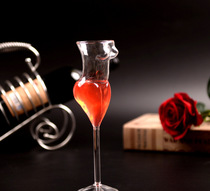 Creative crystal glass human wine glass
