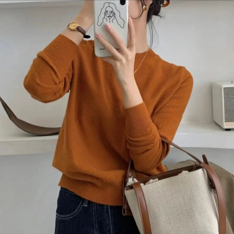 针织女打底衫/毛衣/秋冬/打底衫/针织衫细节图