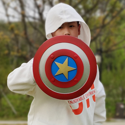 Avengers Birthday Gift Prop Rubber Model Shield Weapon Marvel Captain America Shield Specification drawing