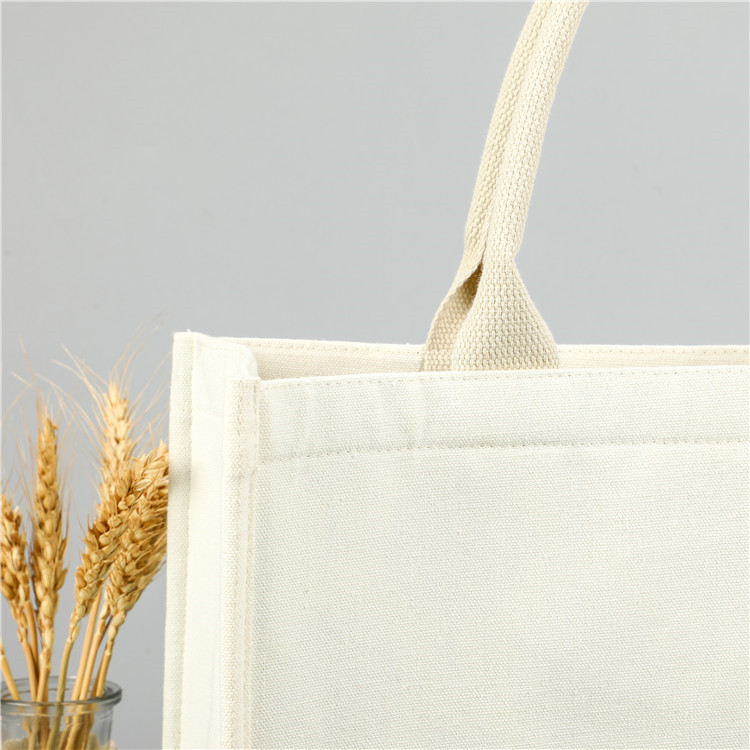 Tote Bag Canvas Bag Cotton Can Print Logo Blank Tote Bag Strength Feel Good Cotton Color Print Canvas Bag Shopping details Picture