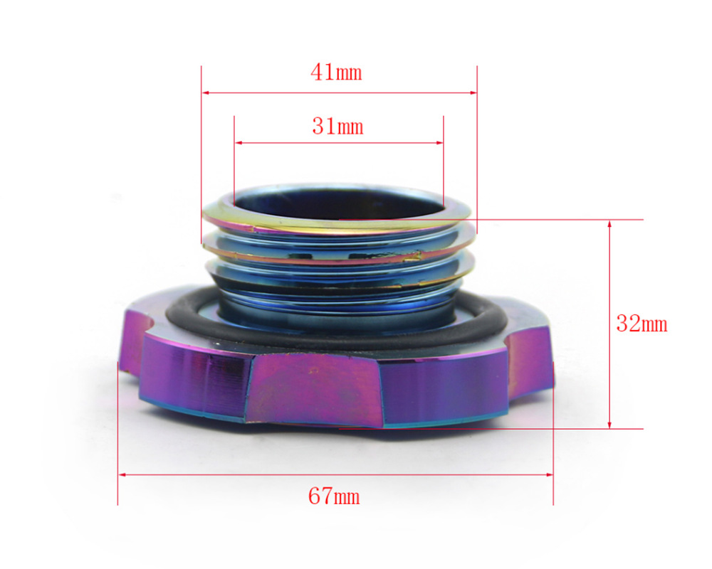 Cross-border automotive fuel tank caps are suitable for Subaru WRX GC GD GF GM GG GE engine oil caps Specification image