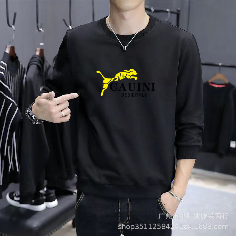 男士卫衣实物图