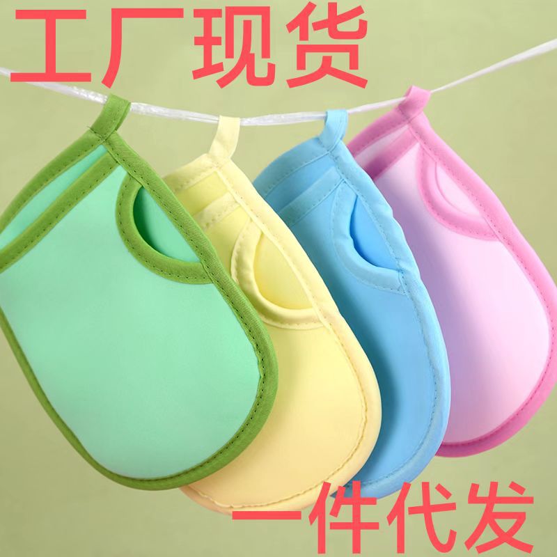 厂家批发加厚沐浴手套儿童搓澡神器宝宝沐浴刷手套PVA洗澡巾搓泥