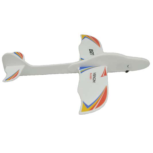 Rubber band ejection aircraft hand-thrown foam glider model aircraft competition training equipment B21 aircraft details Picture