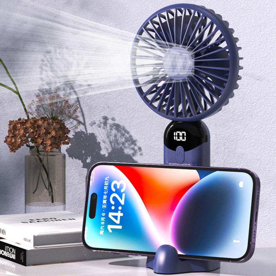 2024 نموذج جديد لشحن المراوح الصغيرة على سطح المكتب details Picture