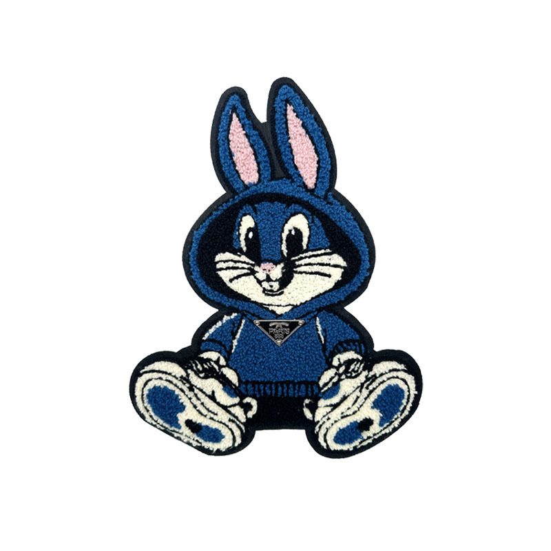 Wholesale computer-embroidered large cartoon snowman, bear, lamb, rabbit patch cloth, clothes, bags, accessories and decorations Item Picture