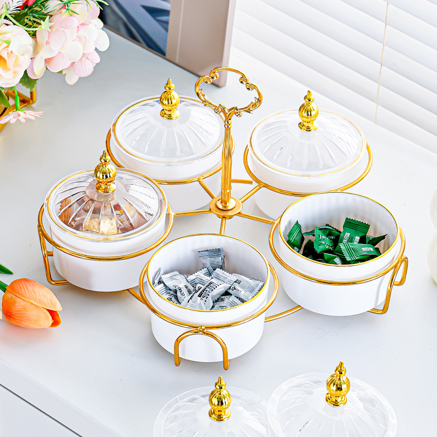 果盘、果篮实物图