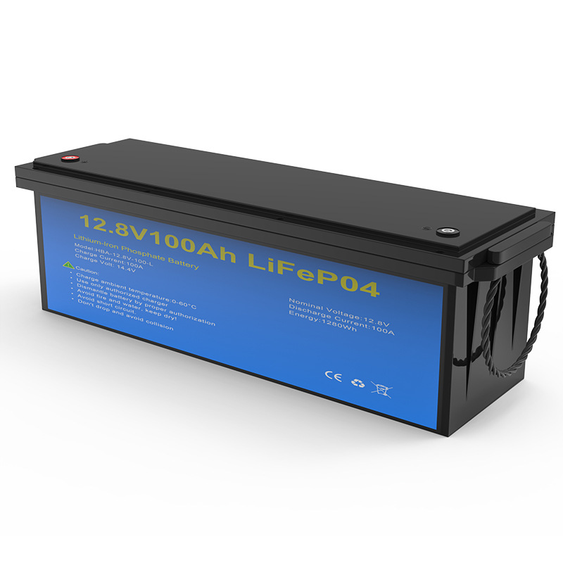Свинец литий 12V24V фосфористая литиевая батарея 50/100/200Ah солнечная энергия LiFePO4 используется в домашних целях Item Picture