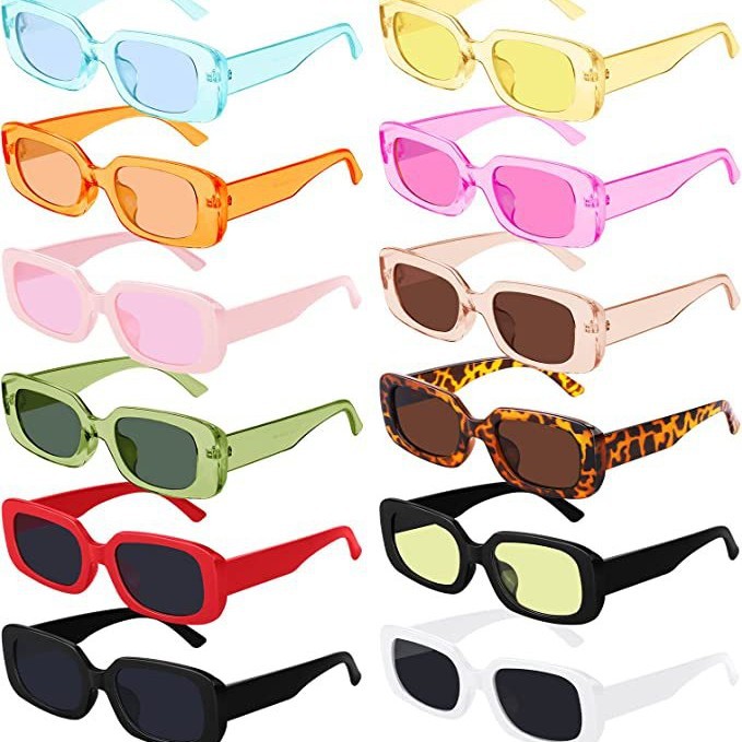 New classic retro small-frame plastic bud sunglasses, men's and women's fashionable street style cross-border glasses, UV-resistant sunglasses